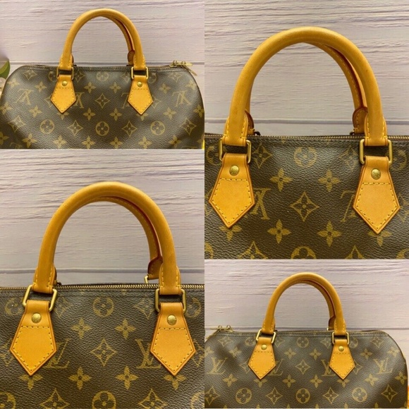 ❤️‍🩹SOLD❤️‍🩹 LOUIS VUITTON Speedy 30 Monogram Bandouliere Shoulder Bag (DU1152) - Picture 3 of 12